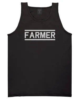 Farmer Farm Mens Tank Top Shirt